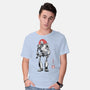 Iron Collosal Sumi-e-Mens-Basic-Tee-Astrobot Invention