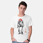 Iron Collosal Sumi-e-Mens-Basic-Tee-Astrobot Invention