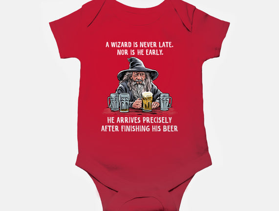 A Wizard Is Never Later