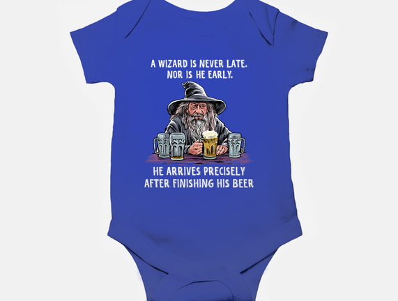 A Wizard Is Never Later