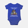 A Wizard Is Never Later-Baby-Basic-Onesie-zascanauta