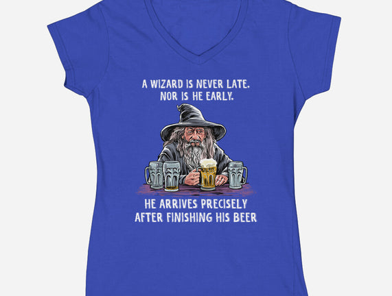 A Wizard Is Never Later