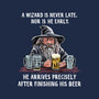 A Wizard Is Never Later-None-Adjustable Tote-Bag-zascanauta