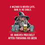 A Wizard Is Never Later-Unisex-Basic-Tank-zascanauta