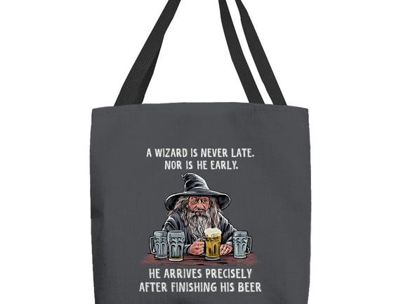 A Wizard Is Never Later