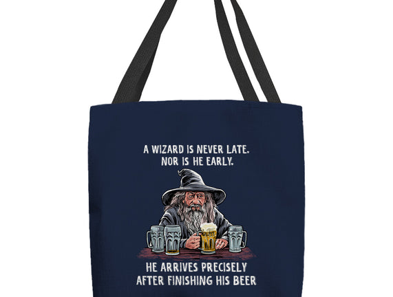 A Wizard Is Never Later