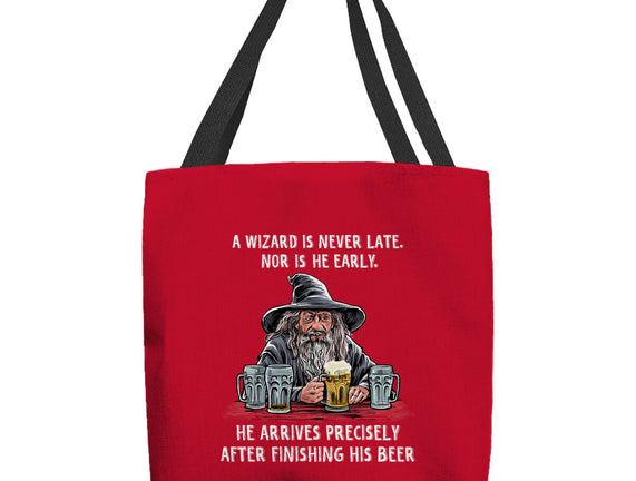 A Wizard Is Never Later