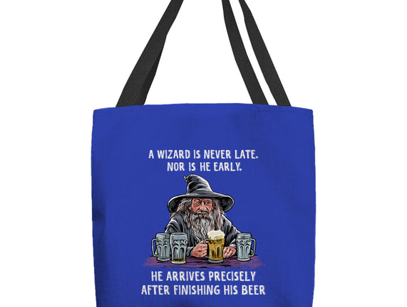 A Wizard Is Never Later