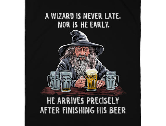 A Wizard Is Never Later