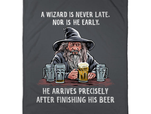 A Wizard Is Never Later