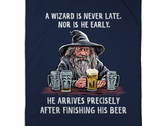 A Wizard Is Never Later