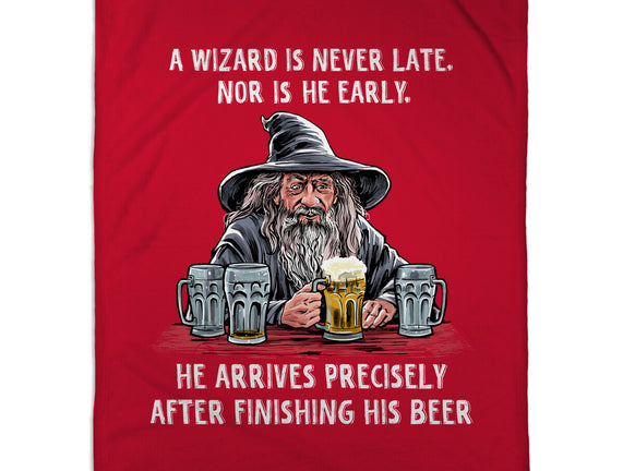 A Wizard Is Never Later