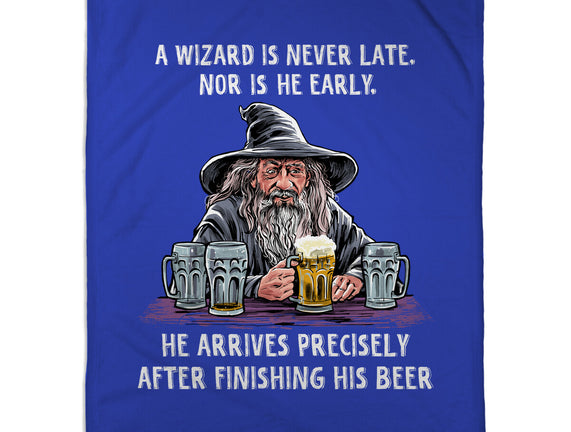 A Wizard Is Never Later
