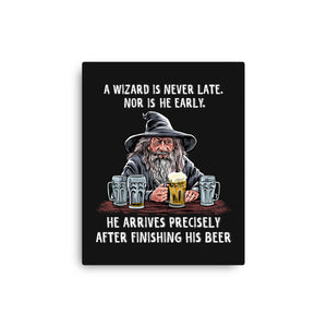 A Wizard Is Never Later