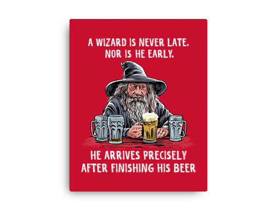 A Wizard Is Never Later