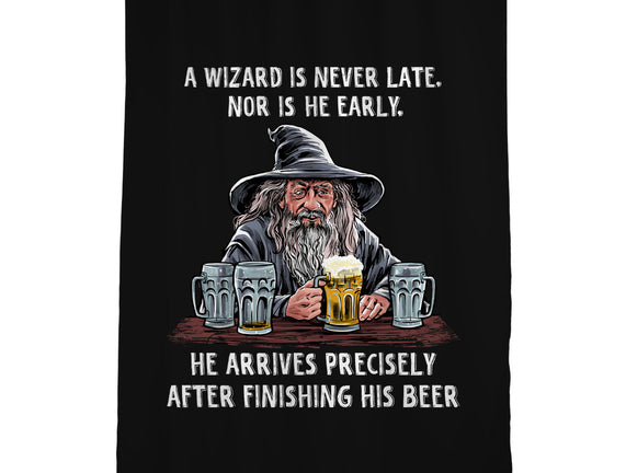 A Wizard Is Never Later