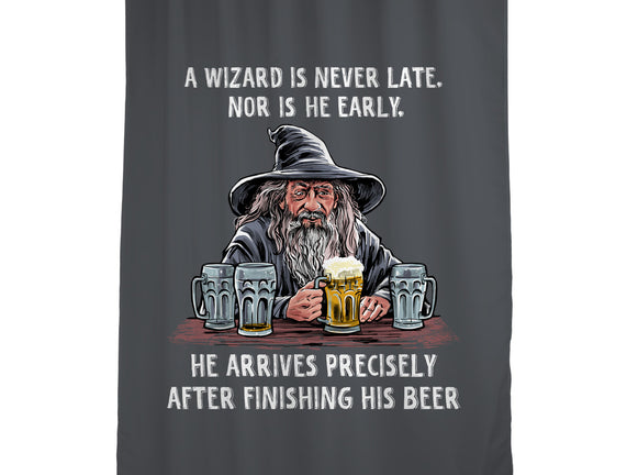 A Wizard Is Never Later