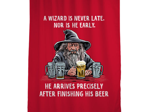 A Wizard Is Never Later