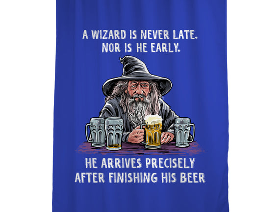 A Wizard Is Never Later