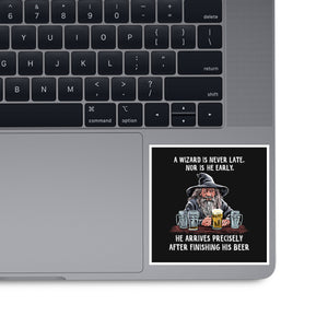 A Wizard Is Never Later