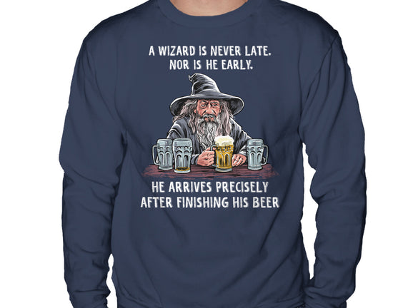 A Wizard Is Never Later