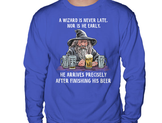 A Wizard Is Never Later