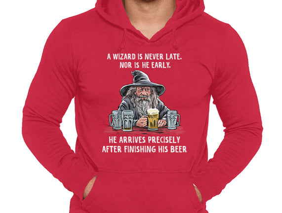 A Wizard Is Never Later
