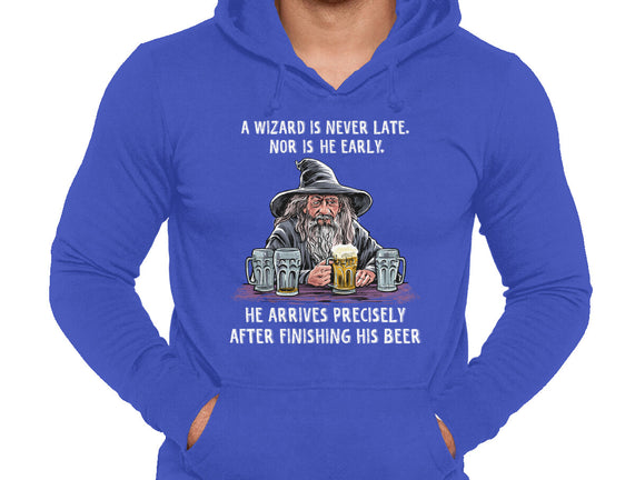 A Wizard Is Never Later