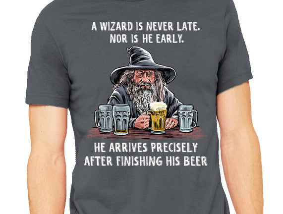 A Wizard Is Never Later