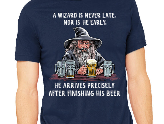 A Wizard Is Never Later