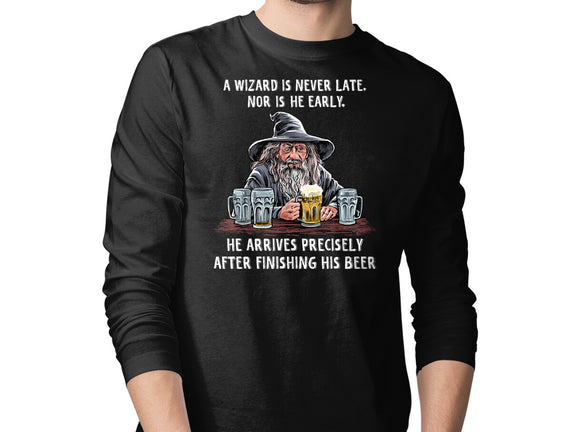 A Wizard Is Never Later