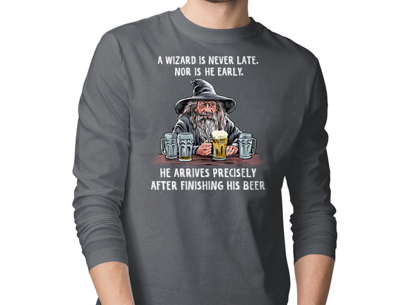 A Wizard Is Never Later