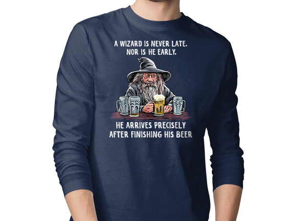 A Wizard Is Never Later