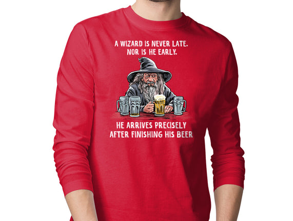 A Wizard Is Never Later