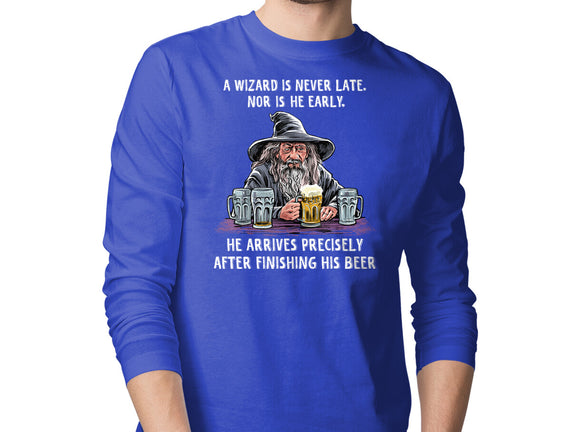A Wizard Is Never Later