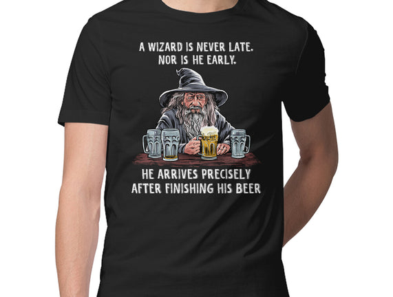 A Wizard Is Never Later