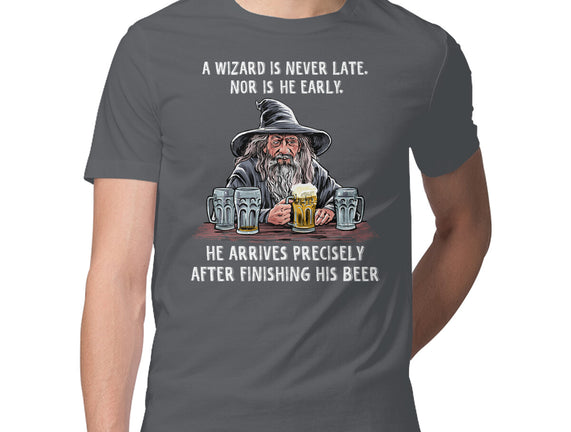 A Wizard Is Never Later