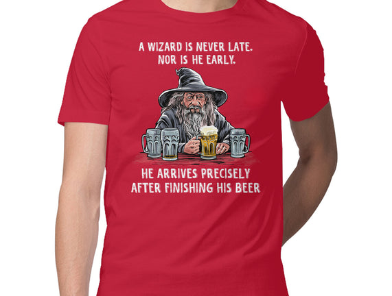 A Wizard Is Never Later