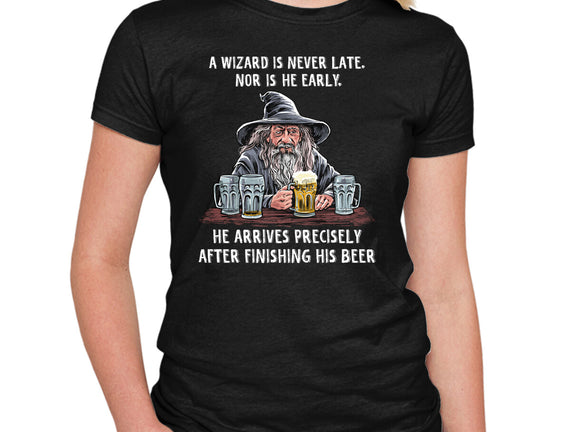 A Wizard Is Never Later