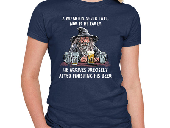 A Wizard Is Never Later
