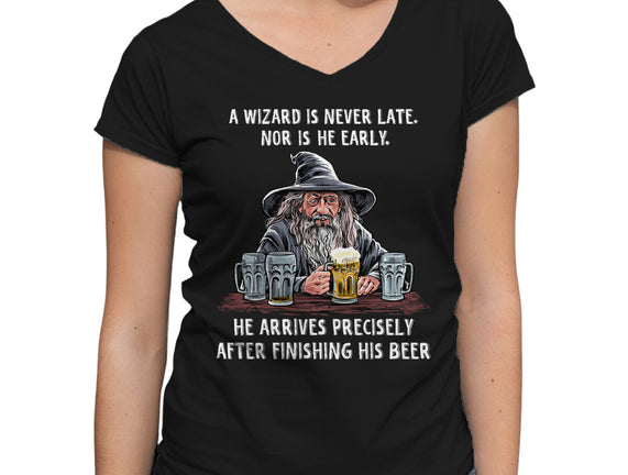 A Wizard Is Never Later