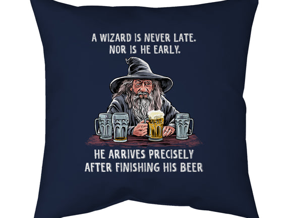 A Wizard Is Never Later