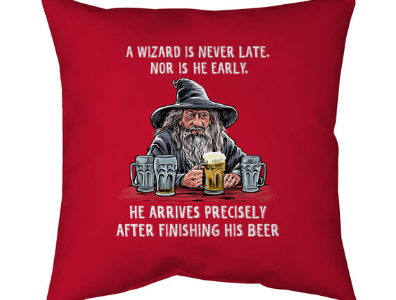 A Wizard Is Never Later