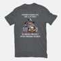 A Wizard Is Never Later-Unisex-Basic-Tee-zascanauta