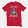 A Wizard Is Never Later-Mens-Basic-Tee-zascanauta