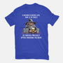 A Wizard Is Never Later-Mens-Basic-Tee-zascanauta