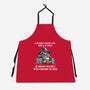 A Wizard Is Never Later-Unisex-Kitchen-Apron-zascanauta
