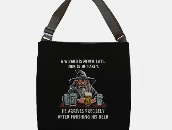 A Wizard Is Never Later