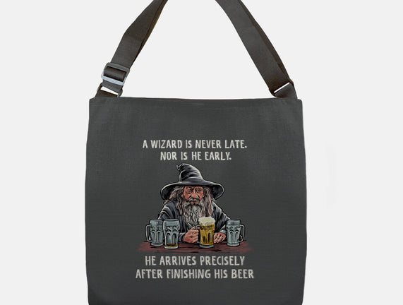 A Wizard Is Never Later