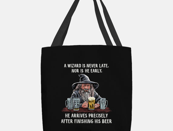 A Wizard Is Never Later